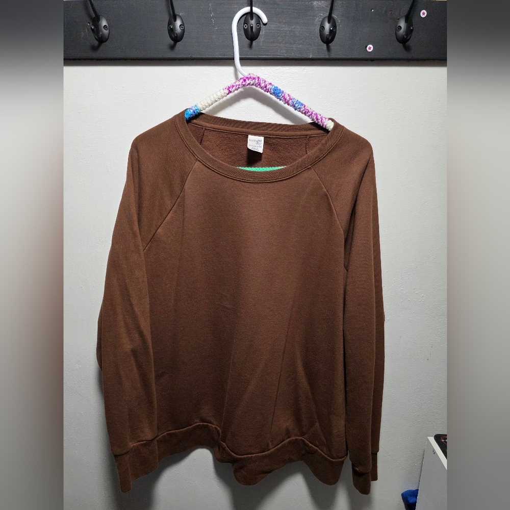 Terra & Sky Chocolate Brown Sweatshirt